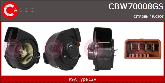 CASCO VENT. ABITACOLO  PSA