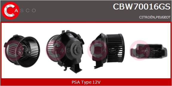 CASCO VENT. ABITACOLO  PSA