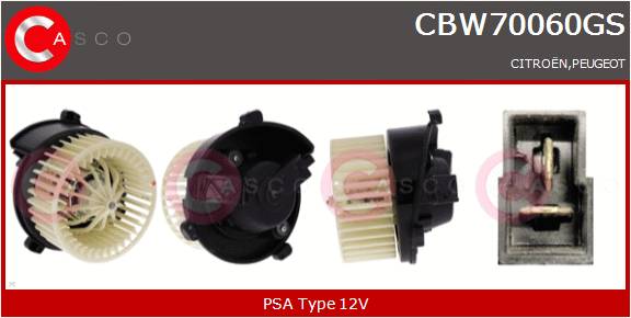 CASCO VENT. ABITACOLO  PSA