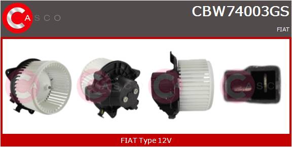 CASCO VENT. ABITACOLO  FIAT