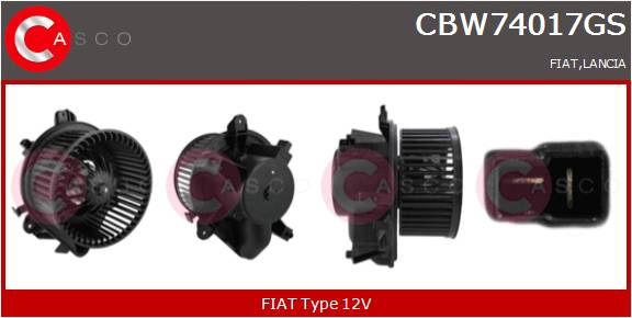 CASCO VENT. ABITACOLO  FIAT