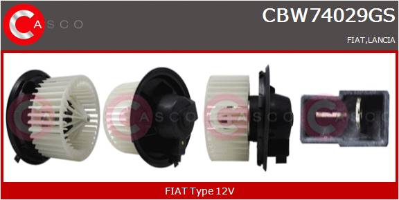CASCO VENT. ABITACOLO  FIAT