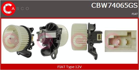 CASCO VENT. ABITACOLO  FIAT