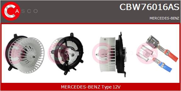 CASCO VENT. ABITACOLO  MERCEDES