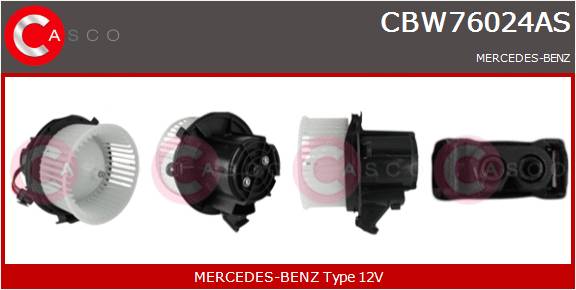 CASCO VENT. ABITACOLO  MERCEDES