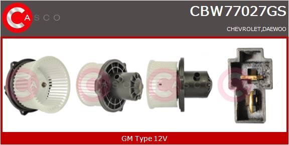 CASCO VENT. ABITACOLO  GM