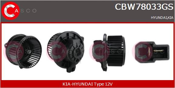 CASCO VENT. ABITACOLO  KIA-HYUNDAI