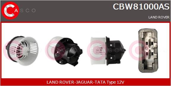 CASCO VENT. ABITACOLO  LAND ROVER