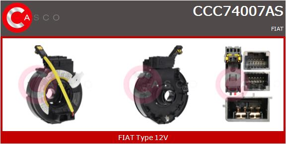 CASCO Molla spiroelicoidale, Airbag FIAT