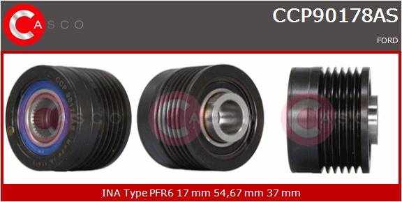 CASCO PULEGGIA RUOTA LIBERA ALTERNATORE