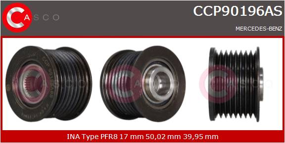 CASCO PULEGGIA RUOTA LIBERA ALTERNATORE