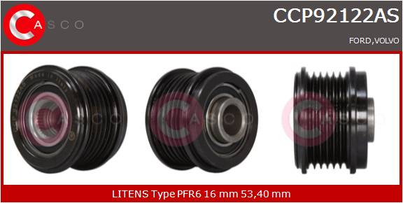 CASCO PULEGGIA RUOTA LIBERA ALTERNATORE