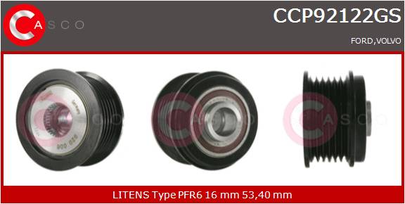 CASCO PULEGGIA RUOTA LIBERA ALTERNATORE