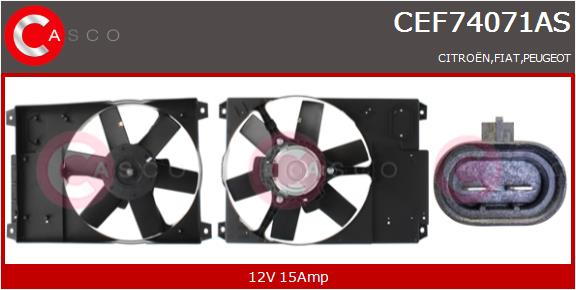 CASCO Elettromotore, Ventola radiatore CITR.FIA