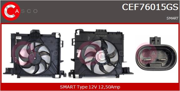 CASCO Elettromotore, Ventola radiatore SMART