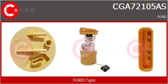 CASCO POMPA CARBURANTE CESTELLO FORD
