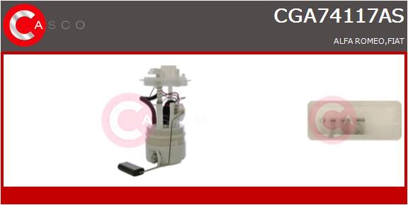 CASCO POMPA CARBURANTE CESTELLO FIAT