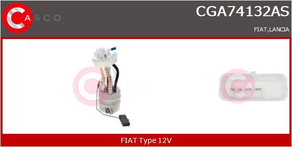 CASCO POMPA CARBURANTE CESTELLO  FIAT