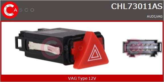 CASCO INTERRUTTORE LUCI EMERGENZA VAG