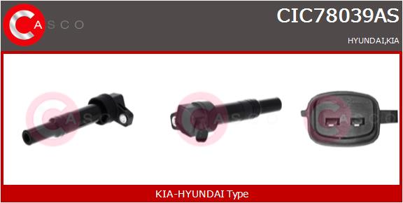 CASCO BOBINA ACCENSIONE  HYUNDAI-KIA