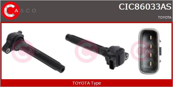 CASCO BOBINA ACCENSIONE TOYOTA