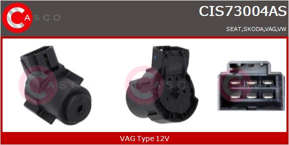 CASCO INTERRUTTORE ACCENSIONE VAG