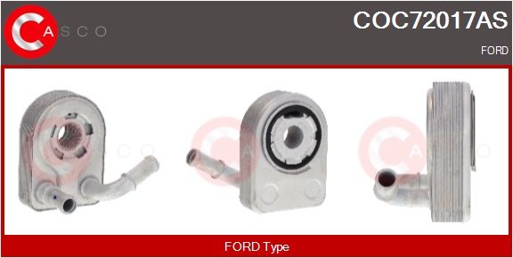 CASCO Radiatore olio, Olio motore FORD