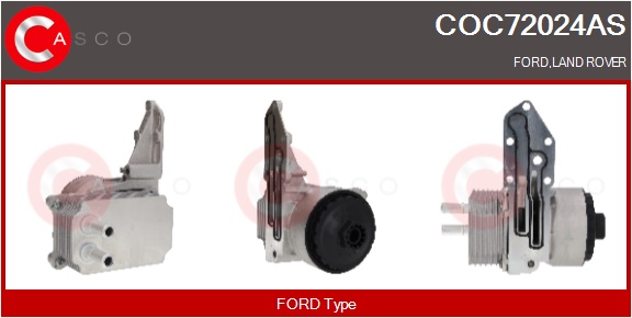 CASCO Radiatore olio, Olio motore FORD