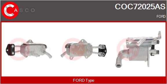 CASCO Radiatore olio, Olio motore FORD