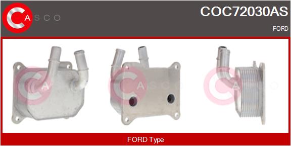 CASCO Radiatore olio, Olio motore FORD