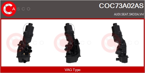 CASCO Carter, Filtro olio AUDI,SEAT,SKODA,VOLKSWAG