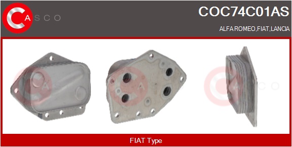 CASCO Modulo filtro dell?olio ALFA ROMEO,FIAT,LANC