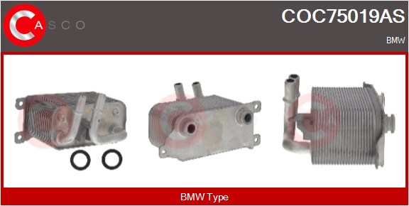 CASCO Radiatore olio, Olio motore BMW