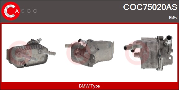 CASCO Radiatore olio, Olio motore BMW
