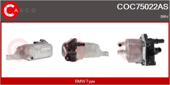 CASCO Radiatore olio, Olio motore BMW