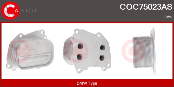 CASCO Radiatore olio, Olio motore BMW