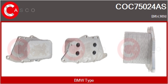 CASCO Radiatore olio, Olio motore BMW,MINI