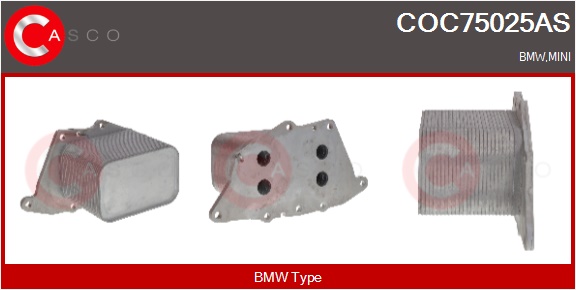 CASCO Radiatore olio, Olio motore BMW,MINI