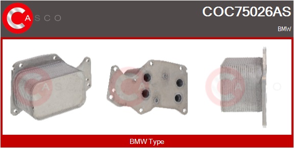 CASCO Radiatore olio, Olio motore BMW
