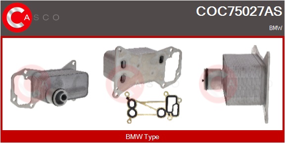 CASCO Radiatore olio, Olio motore BMW