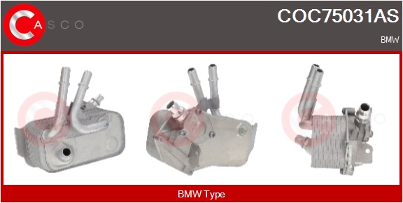CASCO Radiatore olio, Olio motore BMW,MINI