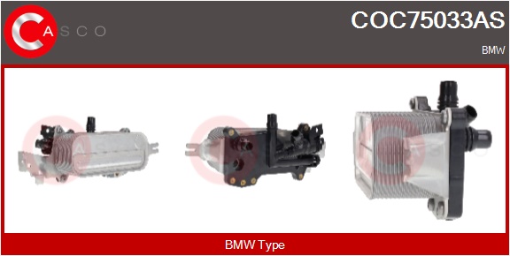 CASCO Radiatore olio, Olio motore BMW