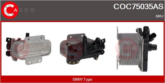 CASCO Radiatore olio, Olio motore BMW