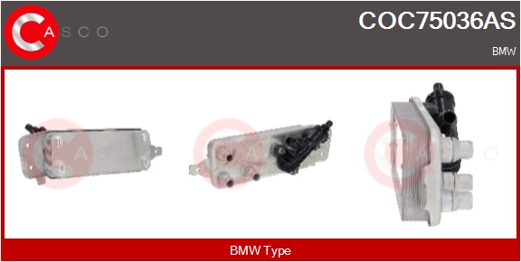 CASCO Radiatore olio, Olio motore BMW