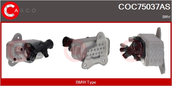 CASCO Radiatore olio, Olio motore BMW