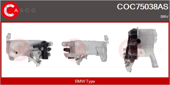CASCO Radiatore olio, Olio motore BMW