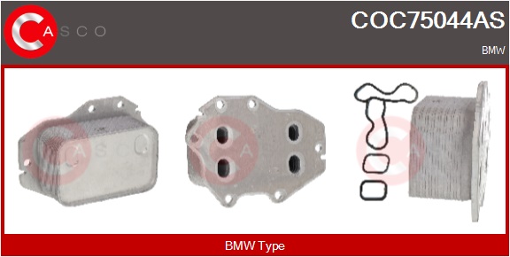 CASCO Radiatore olio, Olio motore BMW