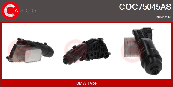CASCO Radiatore olio, Olio motore BMW,MINI