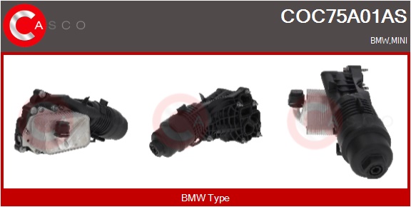 CASCO Carter, Filtro olio BMW,MINI