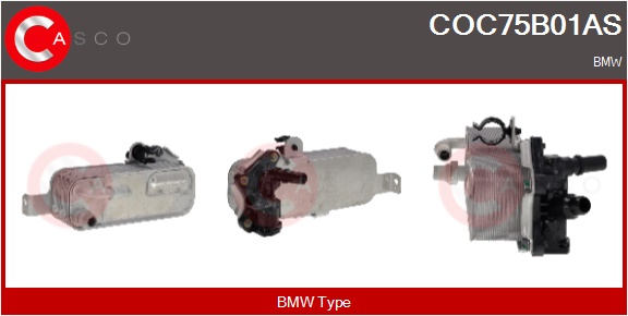 CASCO Radiatore olio, Cambio automatico BMW